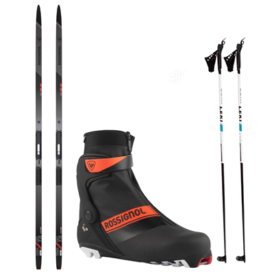 běžecké lyže Rossignol DELTA COURSE SKATING+RJK1001 + boty Rossignol + hole 